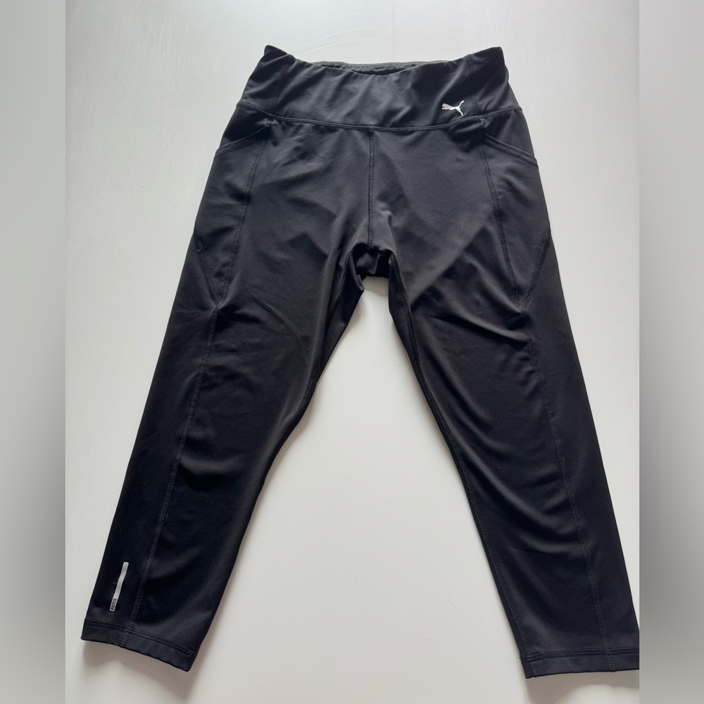 Puma Jet Black Workout Leggings